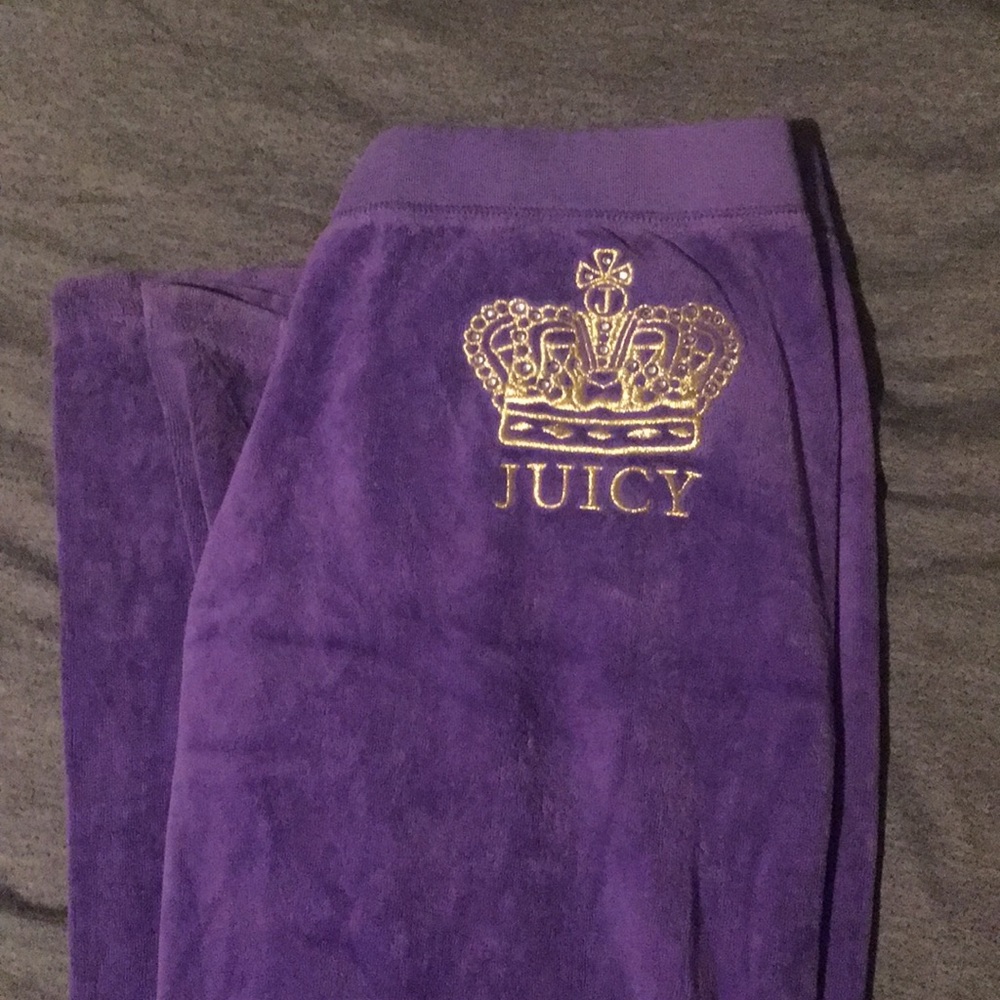 Juicy Couture velour pants.